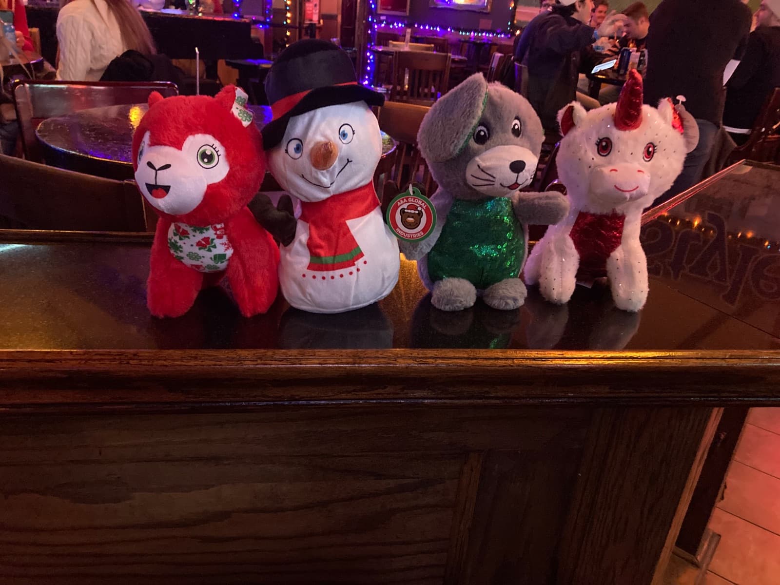 Claw machines at Sluggers World Class Sports Bar and Grill & Dueling Pianos